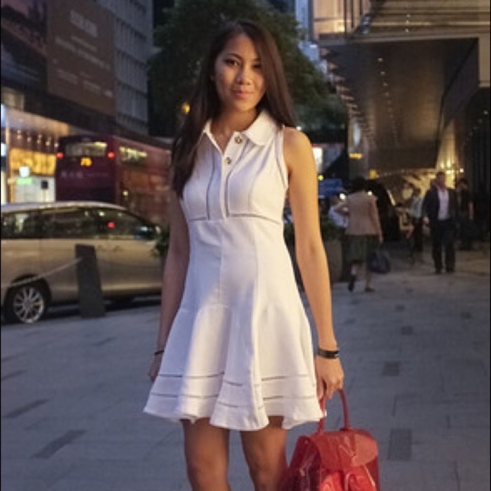 Louis Vuitton White Dress. Size 38. New with tags.